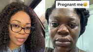 "Pregnancy is not joke": Slay queen with smooth skin turns dark and rough after getting pregnant, video trends