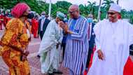 Breaking: President Buhari receives top African leader in Abuja (photos)