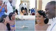 I didn't know what to get you: Bride says as she gifts groom a yacht on their wedding day, video goes viral