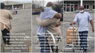 Daughter, mum get emotional as man gains freedom after spending 26 years in prison, video goes viral