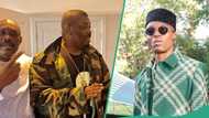 "Thank u for a legacy of excellence": Don Jazzy's father celebrates his success amid Wizkid's shade
