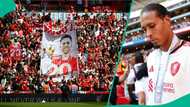 Virgil van Dijk reacts after Crystal Palace fans ruin Diogo Jota tribute at Wembley