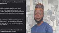 Nigerian man celebrates as he lands his 1st job in the UK, many react