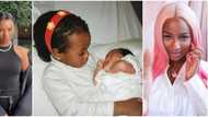 You will always be my big sister: Temi Otedola shares emotional photo of DJ Cuppy babysitting her as infant
