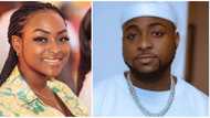 Lady goes viral for looking like pretty female version of Davido, sparks many reactions