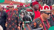 Drama as Nigerian king in Ghana reportedly blocked from greeting Ghanaian king during ceremony