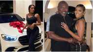 Nigerian businessman Simon Guobadia splurges millions as he gifts fiancée Porsha new Benz for Mother's Day