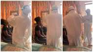 Coronavirus: Video shows NCDC officials testing Nigerian UK returnee in her house