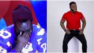 BBNaija: Pere goes emotional, burst into tears while speaking about his mother and girlfriend