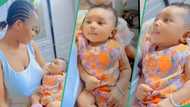 "I pushed you out": Mother tells newborn baby who looks at her like stranger, video goes viral