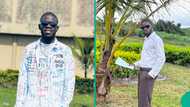 Man who returned to school after 1 year of suspension shares result he graduated with