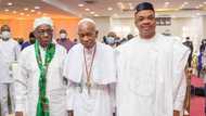 Governor Udom Emmanuel pays tribute to Prelate Mbang at 85