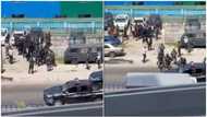 Serious drama as Sanwo-Olu's convoy chases Okada riders into Nigerian Army barracks, video emerges