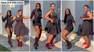 "Your mum is the bomb": Curvy lady in black gown & her pretty mum dance hard, their stunning video goes viral