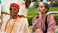 Wizkid reacts amid reports of being in an online clash with lover and talent manager Jada P