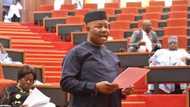 Cracks in Buhari's support committee as organisation suspends Akpabio, gives reason