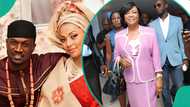 Peter Okoye in tears as he narrates how his late mother treated wife Lola Omotayo and their newborn baby