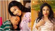 Your child mustn't touch mine: Tonto Dikeh warns parents after dreaming about Sylvester Oromoni, Keren