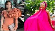Celebrity style: Nollywood actress Shaffy Bello slays the 'rich aunty look' in 5 photos
