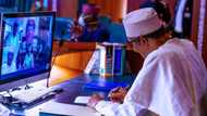 COVID-19: Buhari ya yi taro da kungiyar gwamnonin kasar nan (Hotuna, bidiyo)