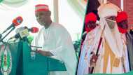 Kano: Bidiyon buldoza ya ja hankalin mutane yayin da Abba ke shirin rusa Fadar Aminu