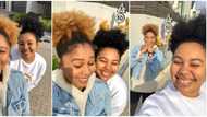 Who gave birth to who here: Social media reacts as woman shares adorable photos she took with her daughter