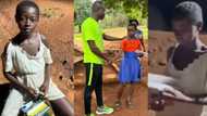 Joy as viral girl spotted under streetlight in village at night gifted refurbished powered cubicle and cash