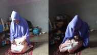 "Reminds me of mine": Cat climbs lady while praying, sits on her lap, video goes viral on TikTok