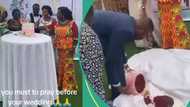 "The person who did this won't make heaven": Drama as wedding cake falls and scatters, video trends