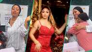 Regina Daniels sheds tears on birthday as her staff surprise her with goodies: “You are loved”