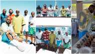 Sweet video as Davido, DMW crew party on luxurious yacht in Croatia: "Fresh prince of Africa"