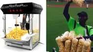 Man who sells popcorn for a living cries out for job after selling the popcorn machine to settle debts
