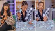 “I’m here to chill on my own terms, no men”: Tacha flaunts dollar bills she wants to blow in Dubai