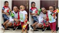 Junior Pope receives backlash for allowing his sons plait their hair, he responds