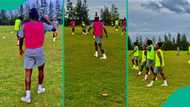 Super Eagles coach Eric Chelle's tactical masterplan unveiled in first training session