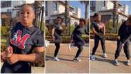 "I love the girl with brown hair": 2 girls in black trousers show off sweet dance steps, video goes viral