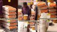 "Cheating everywhere": Businessman shortens bags of rice by removing one painter each, video emerges