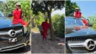 "God did it": Skit maker Funnybros trends as he becomes a Mercedes Benz SUV owner, fans react