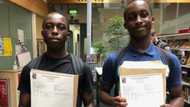 Brilliant black twins secure admission to big universities in UK after clearing A-level exams with A's