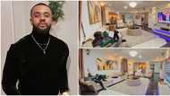 Beautiful reactions as actor Williams Uchemba puts his lovely spacious sitting room on display