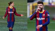 Barcelona star Pique 'attacks' teammate during astonishing argument as PSG dominate at Nou Camp