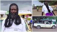 Video of African 'Samson' with world's 'strongest hair' goes viral: "Na Delilah go still take him power"