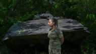 Women at war: Life on eastern Ukraine's front lines