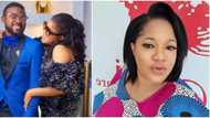 Fans heave a sigh of relief as Toyin Abraham's hubby shares video to confirm that she's getting better