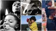 Mini starboy: 10 adorable moments between Wizkid and Zion as he clocks 4