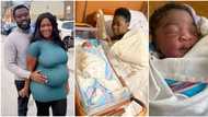 Mercy Johnson finally welcomes birth of 4th child, a girl (photos)