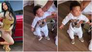 Nicki Minaj shares video of her adorable son trying to take 1st steps