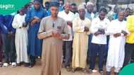 Buhari's death: Jos residents hold funeral prayer for ex-president in absentia, photos emerge