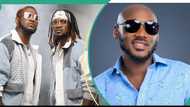 Backlash as 2baba speaks on PSquare brothers' feud, fans react: "You don make peace with ur gang?"