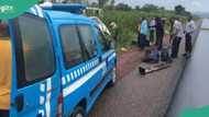 Just in: 10 dead as fully loaded passenger bus rams into truck in Abia